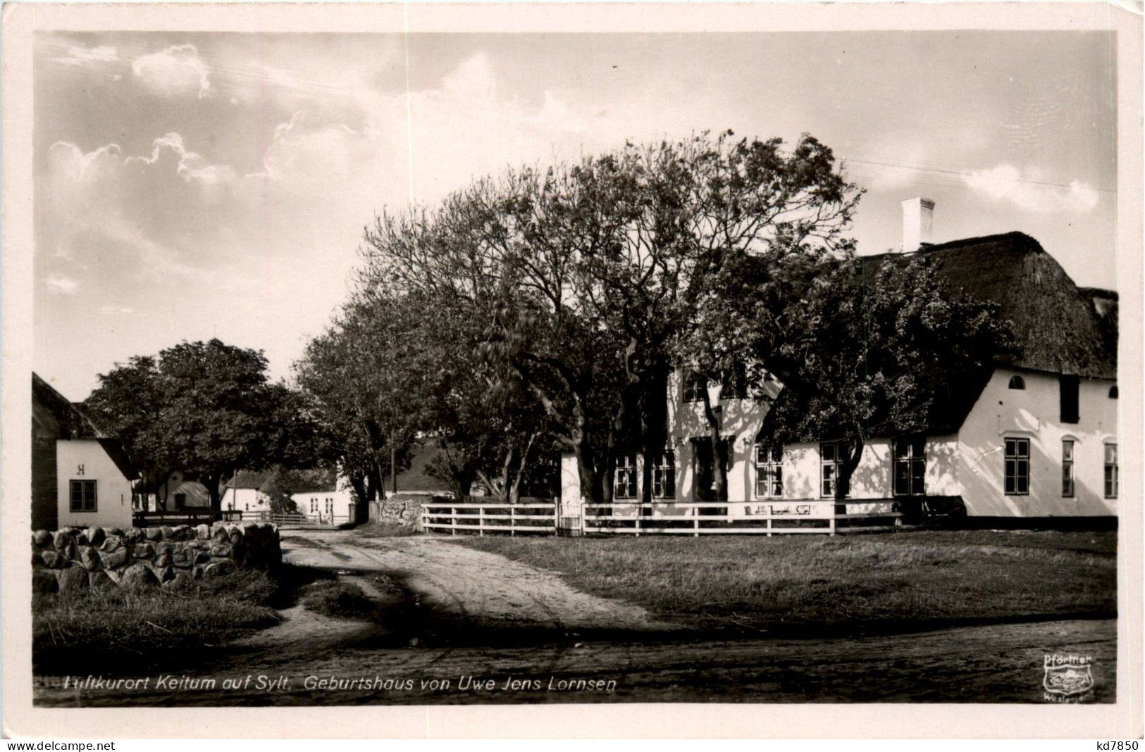 Keitum Auf Sylt - Geburtshaus Von Uwe Jens Lornsen - Sylt