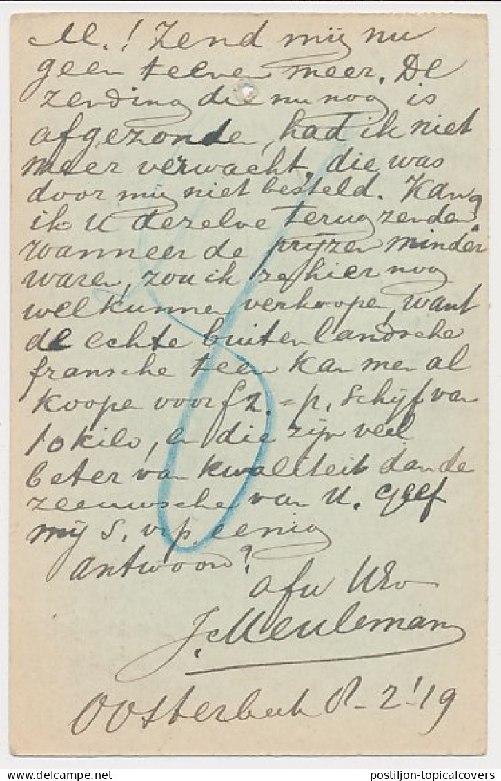 Firma Briefkaart Oosterbeek 1919 - Zaden - Tuinbouwartikelen - Unclassified