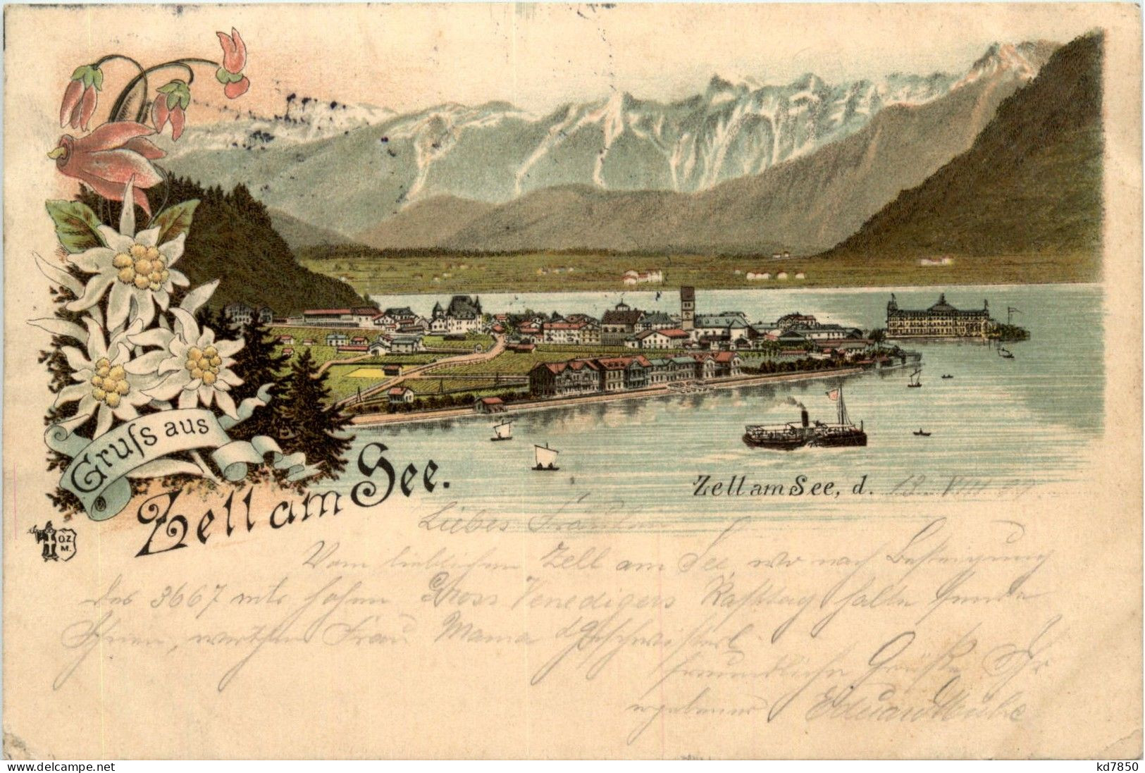 Gruss Aus Zell Am See - Litho - Zell Am See