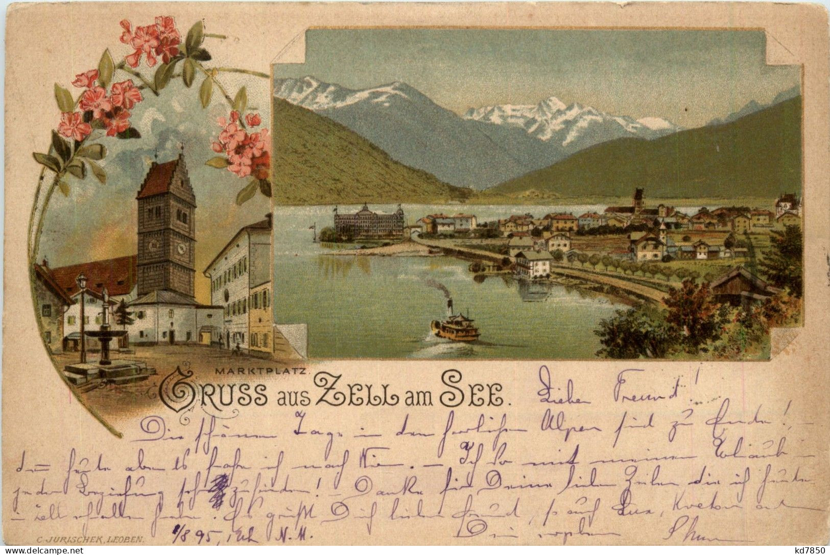 Gruss Aus Zell Am See - Litho - Zell Am See