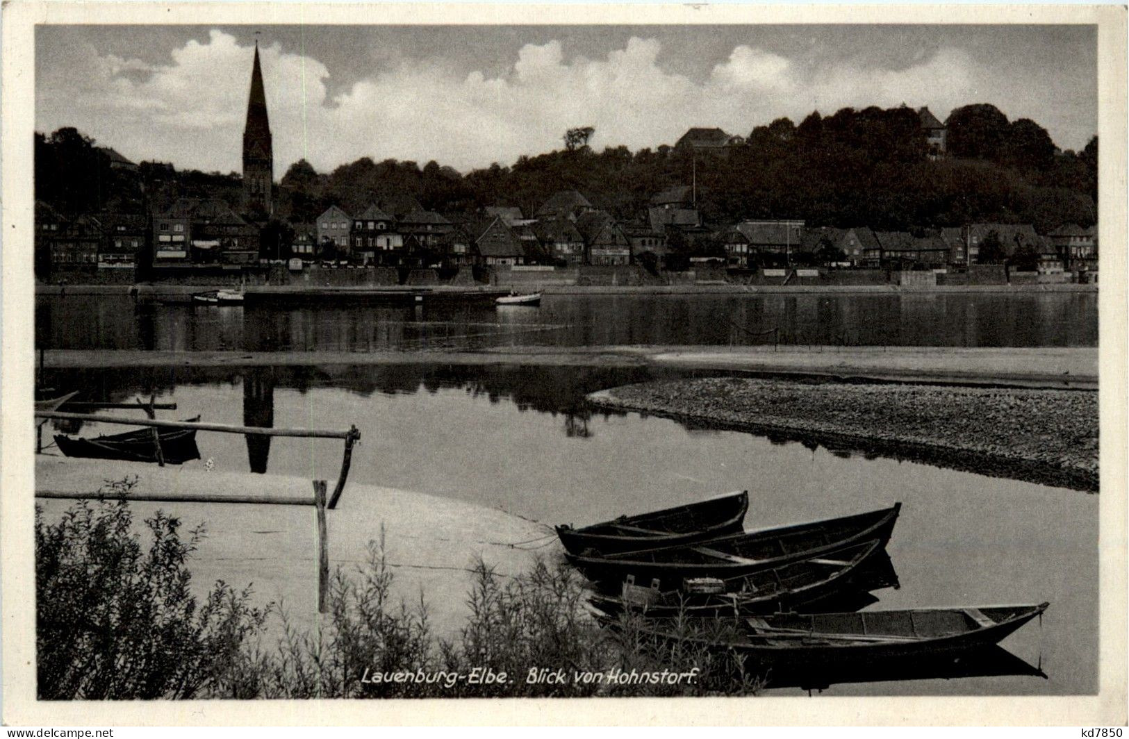 Lauenburg-Elbe - Blick Von Hohnstorf - Lauenburg