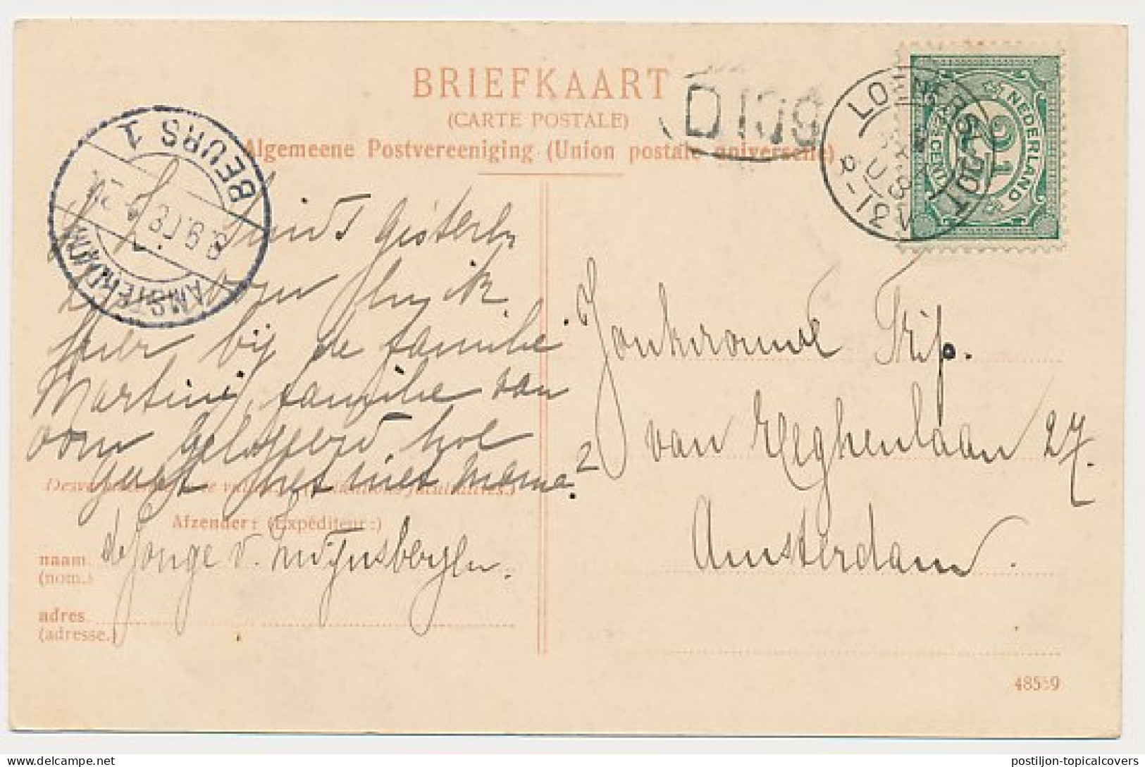 Kleinrondstempel Loenersloot 1908 - Unclassified