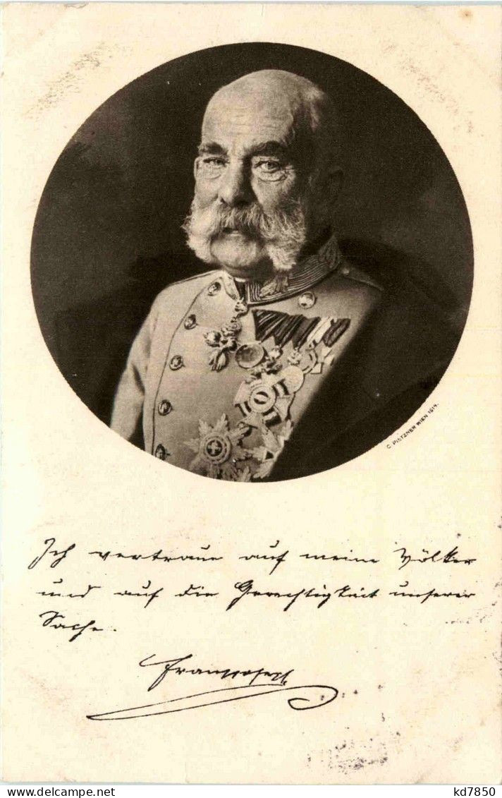 Kaiser Franz Josef - Königshäuser