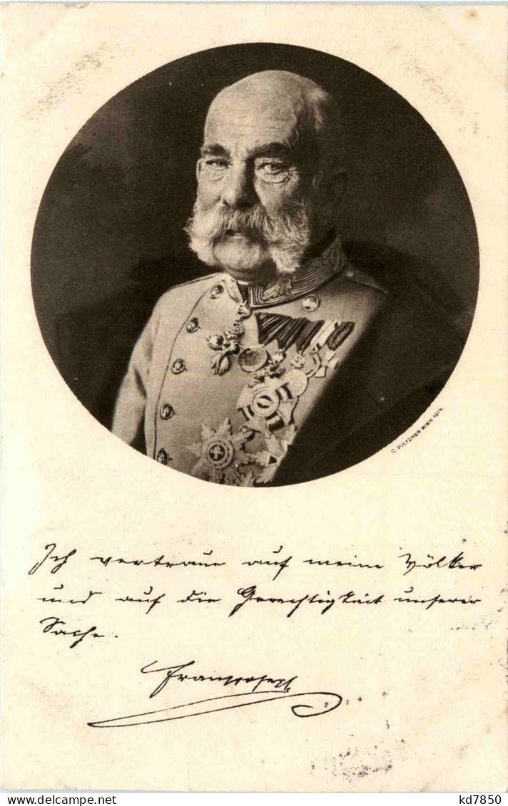 Kaiser Franz Josef - Royal Families