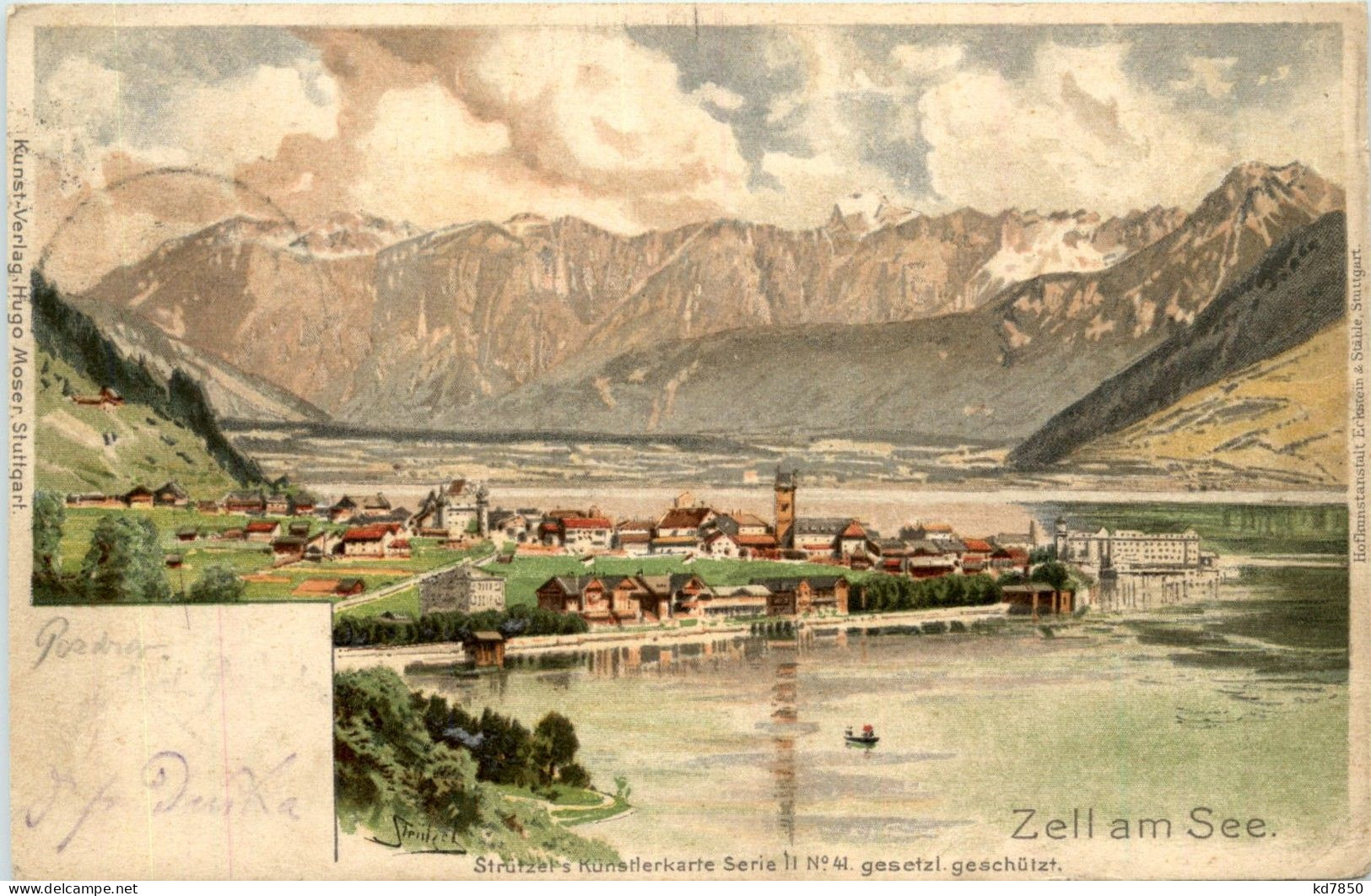 Gruss Aus Zell Am See - Litho - Zell Am See