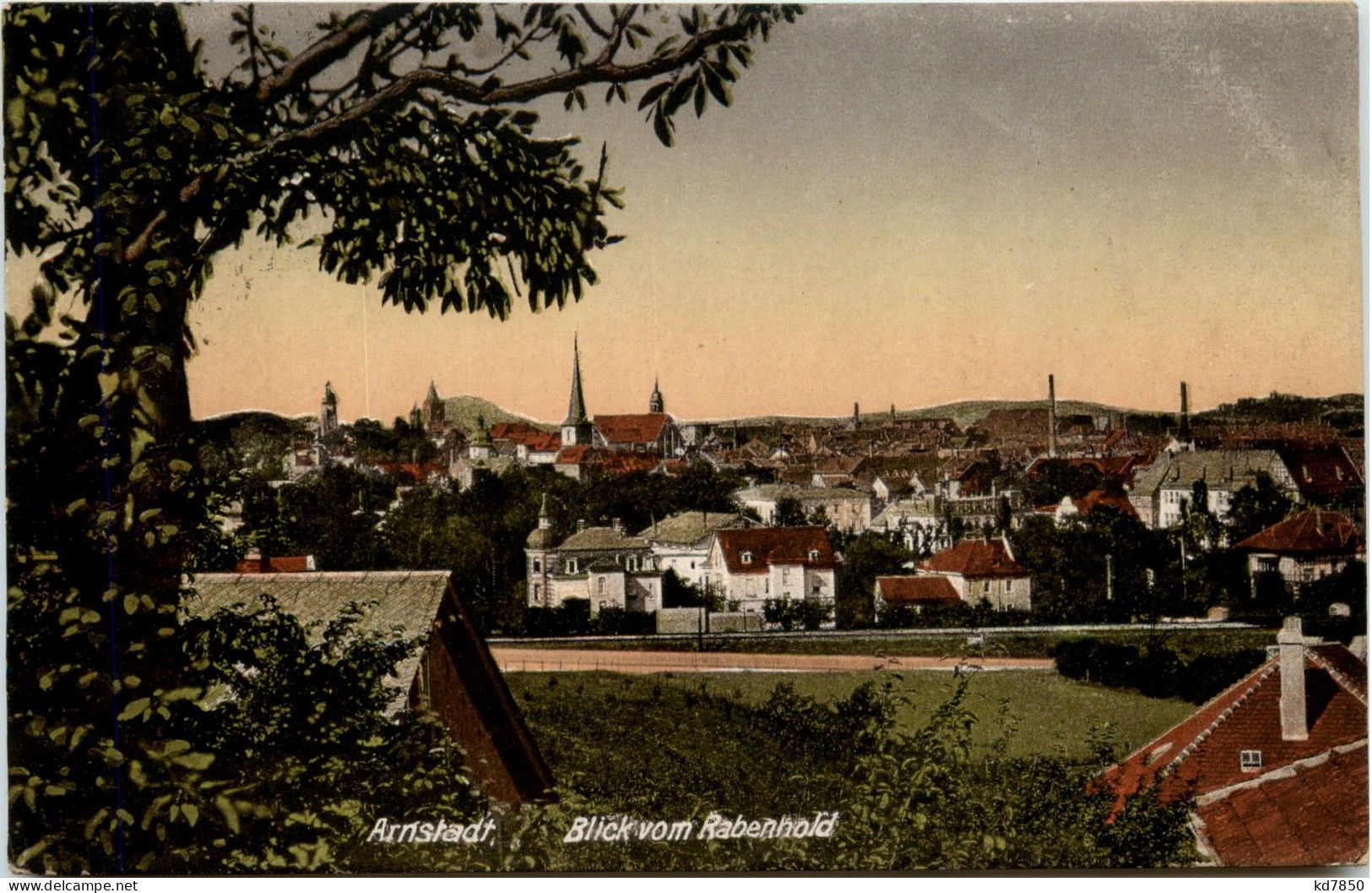 Arnstadt/Thür. - Blick Vom Rabenhold - Arnstadt