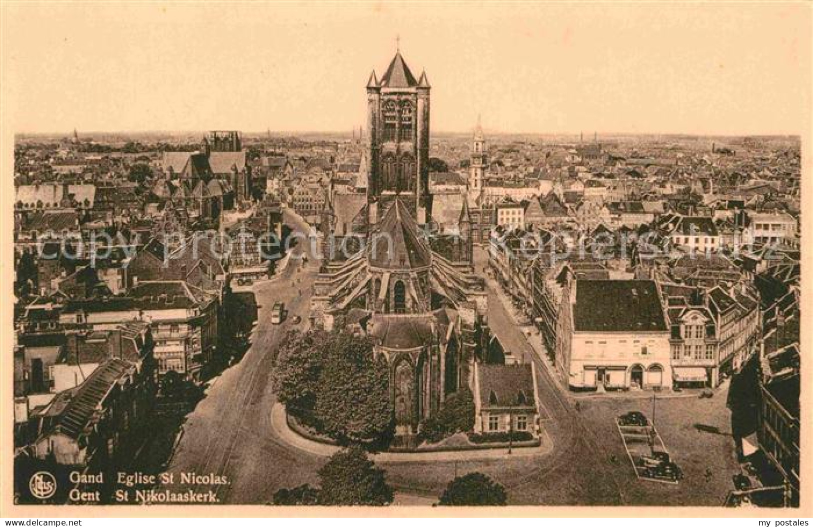 72842010 Gand Belgien Eglise St Nicolas Gent Flandern - Andere & Zonder Classificatie