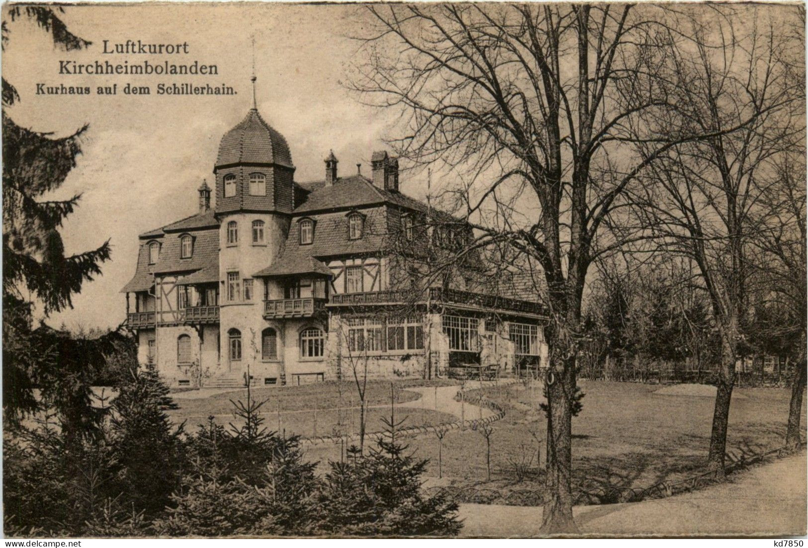 Kirchheimbolanden - Kurhaus Auf Dem Schillerhain - Kirchheimbolanden