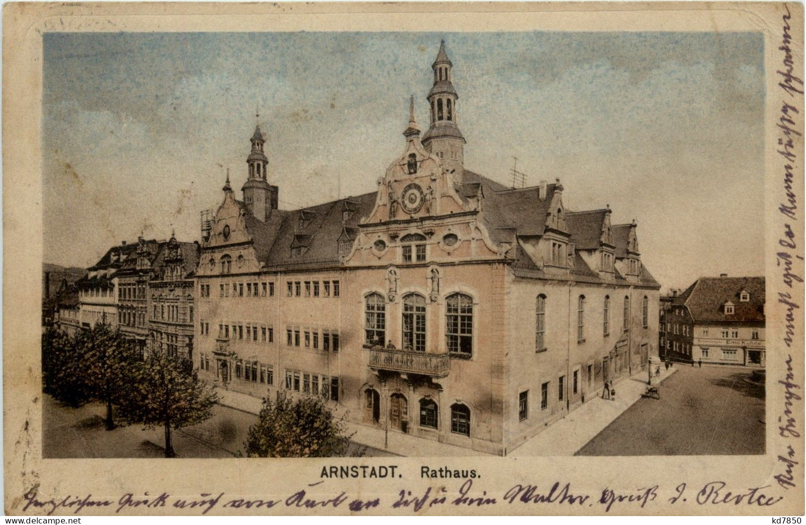 Arnstadt/Thüri. - Rathaus - Arnstadt