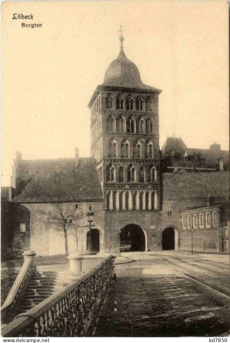 Lübeck - Burgtor - Lübeck