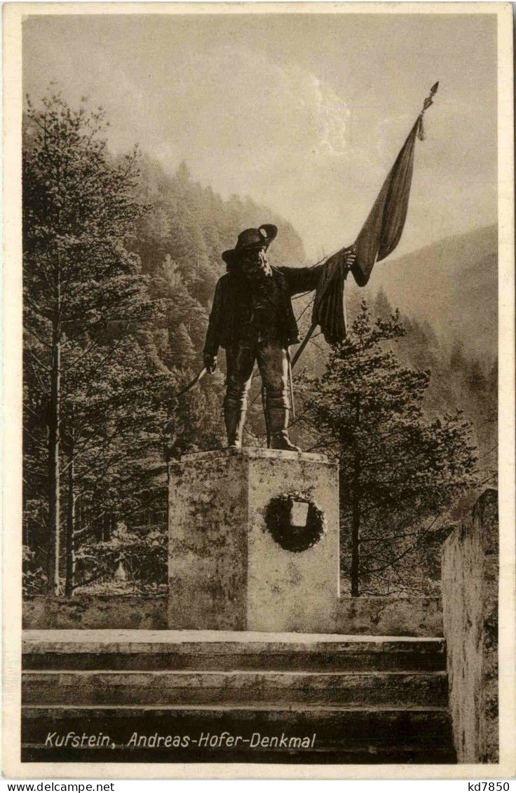 Kufstein, Kaisergebirge Und Umgebung/Tirol - Andreas Hofer Denkmal - Kufstein