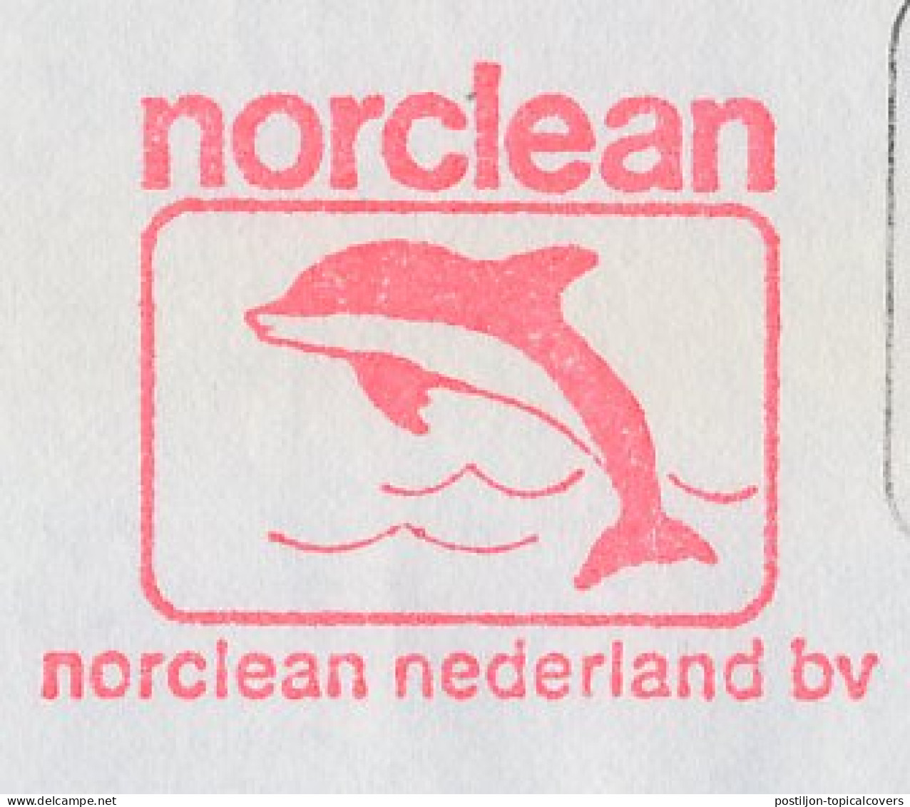 Meter Cover Netherlands 1991 Dolphin - Vlaardingen - Other & Unclassified