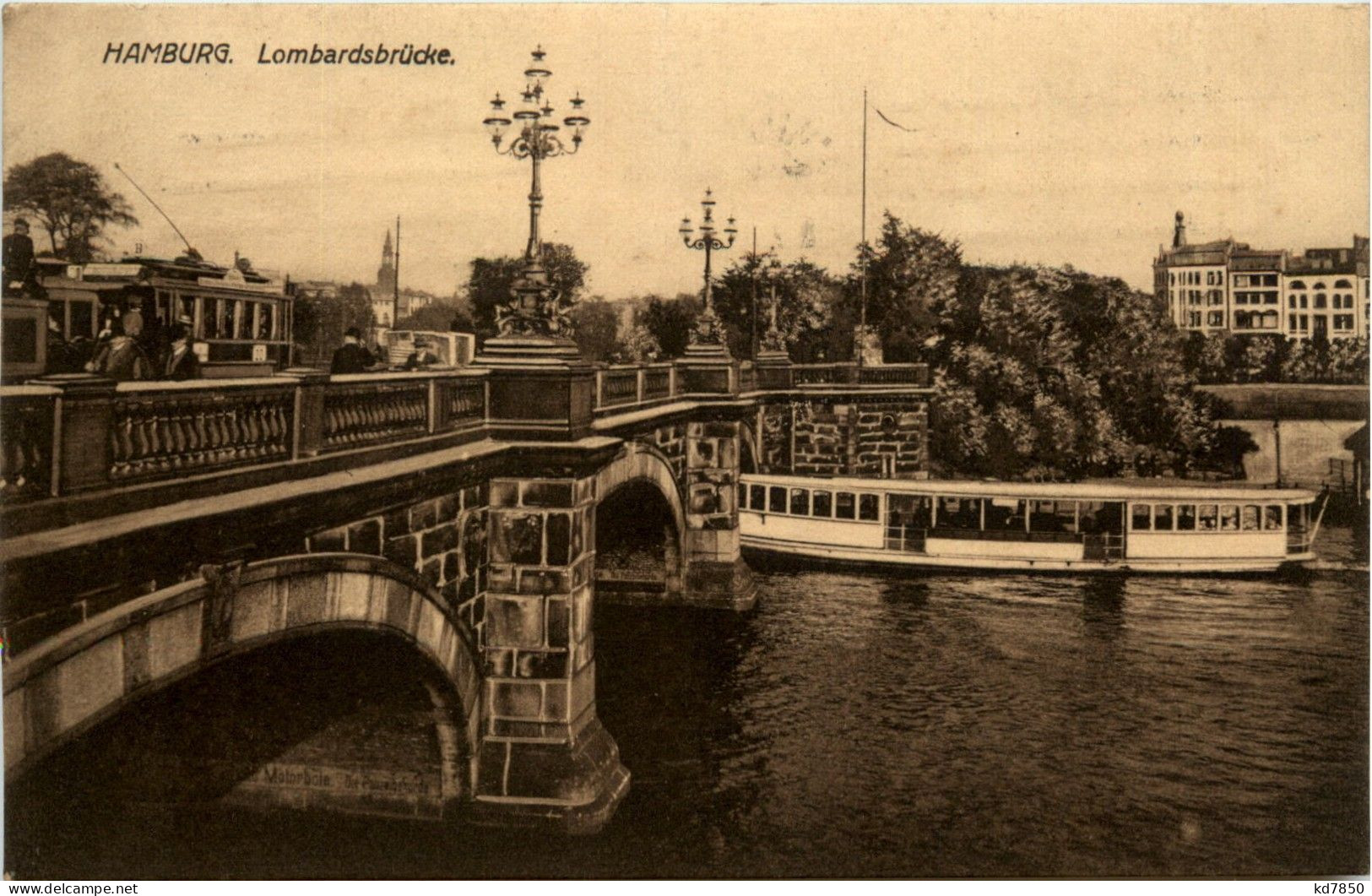 Hamburg - Lombardsbrücke - Andere & Zonder Classificatie