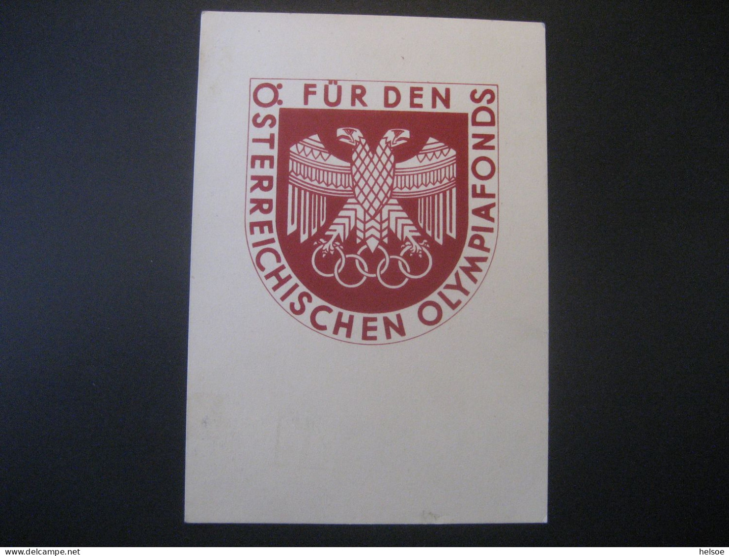 Österreich 1936- FIS-Wettkämpfe MiNr. 623, Für Den österreichischen Olympia-Fonds - Brieven En Documenten
