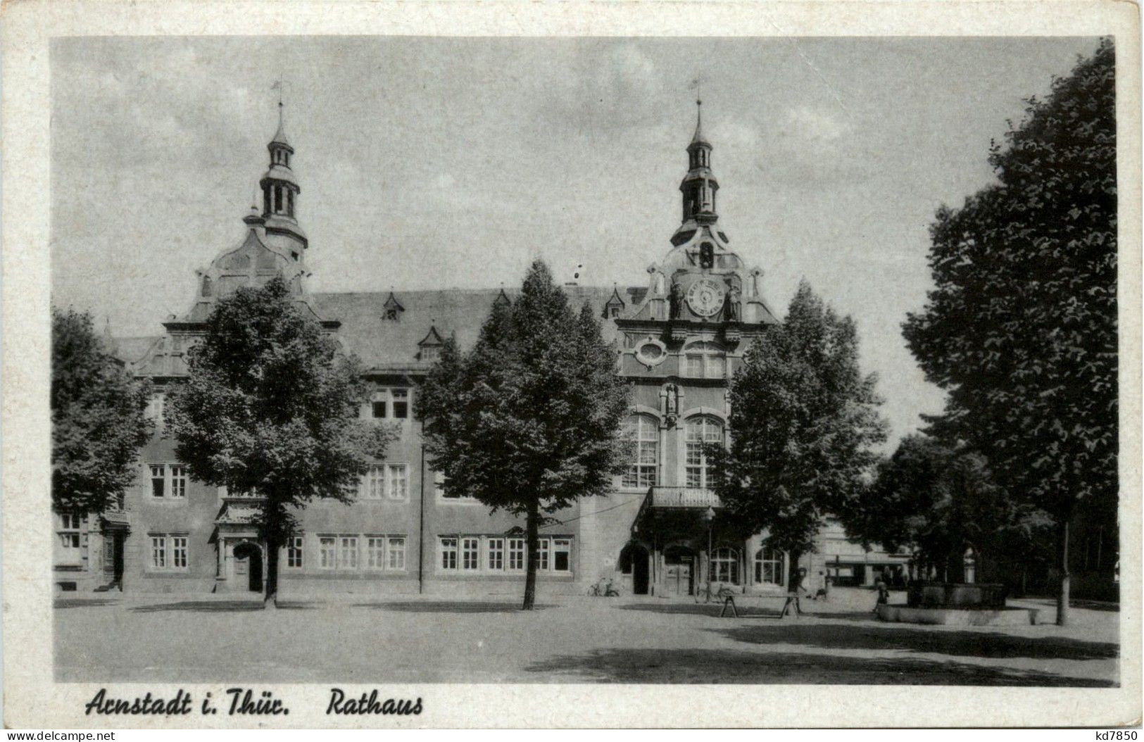 Arnstadt/Thüri. - Rathaus - Arnstadt