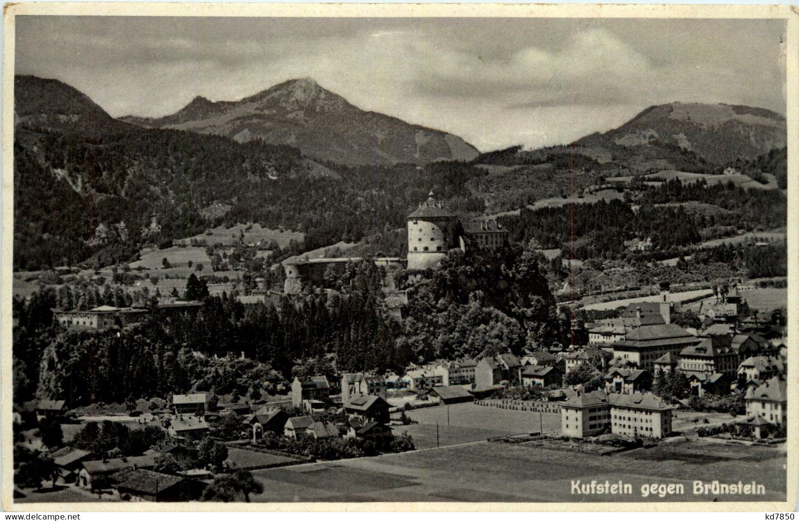 Kufstein, Kaiserbebirge Und Umgebung/Tirol - Kufstein Gegen Brünstein - Altri & Non Classificati