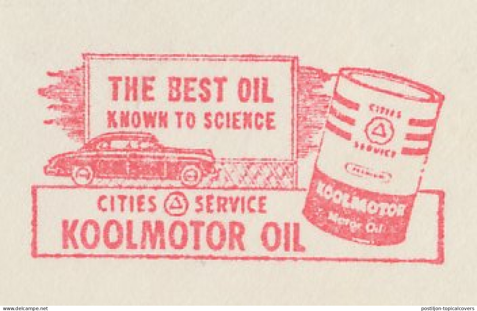 Meter Top Cut USA 1950 Oil - Car - Sonstige & Ohne Zuordnung