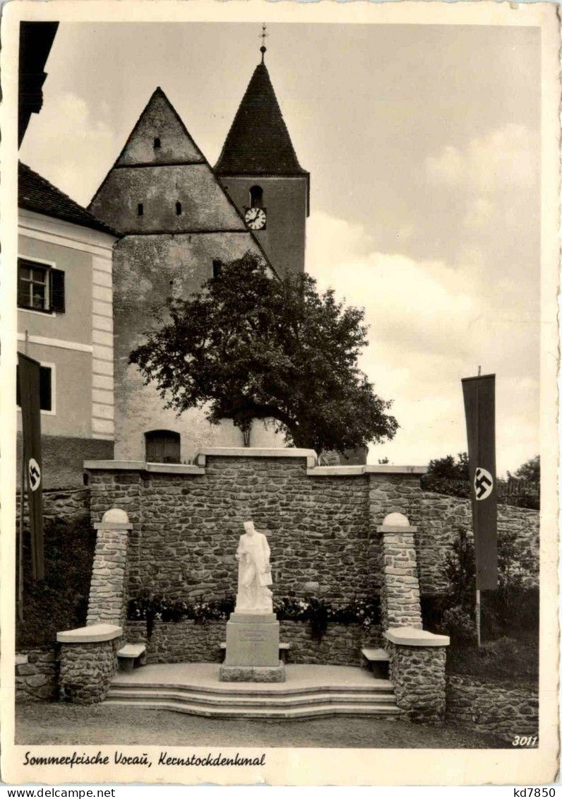 Vorau - Kernstockdenkmal Mit Hakenreuz - Vorau