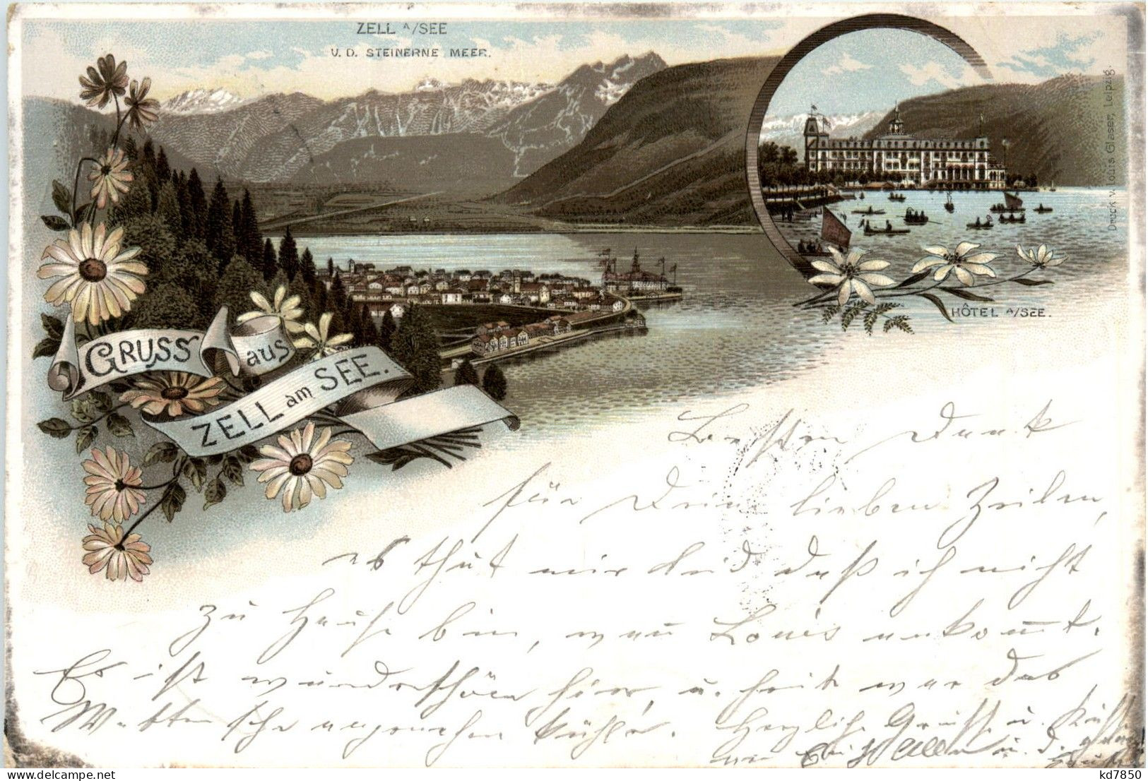 Gruss Aus Zell Am See - Litho - Zell Am See