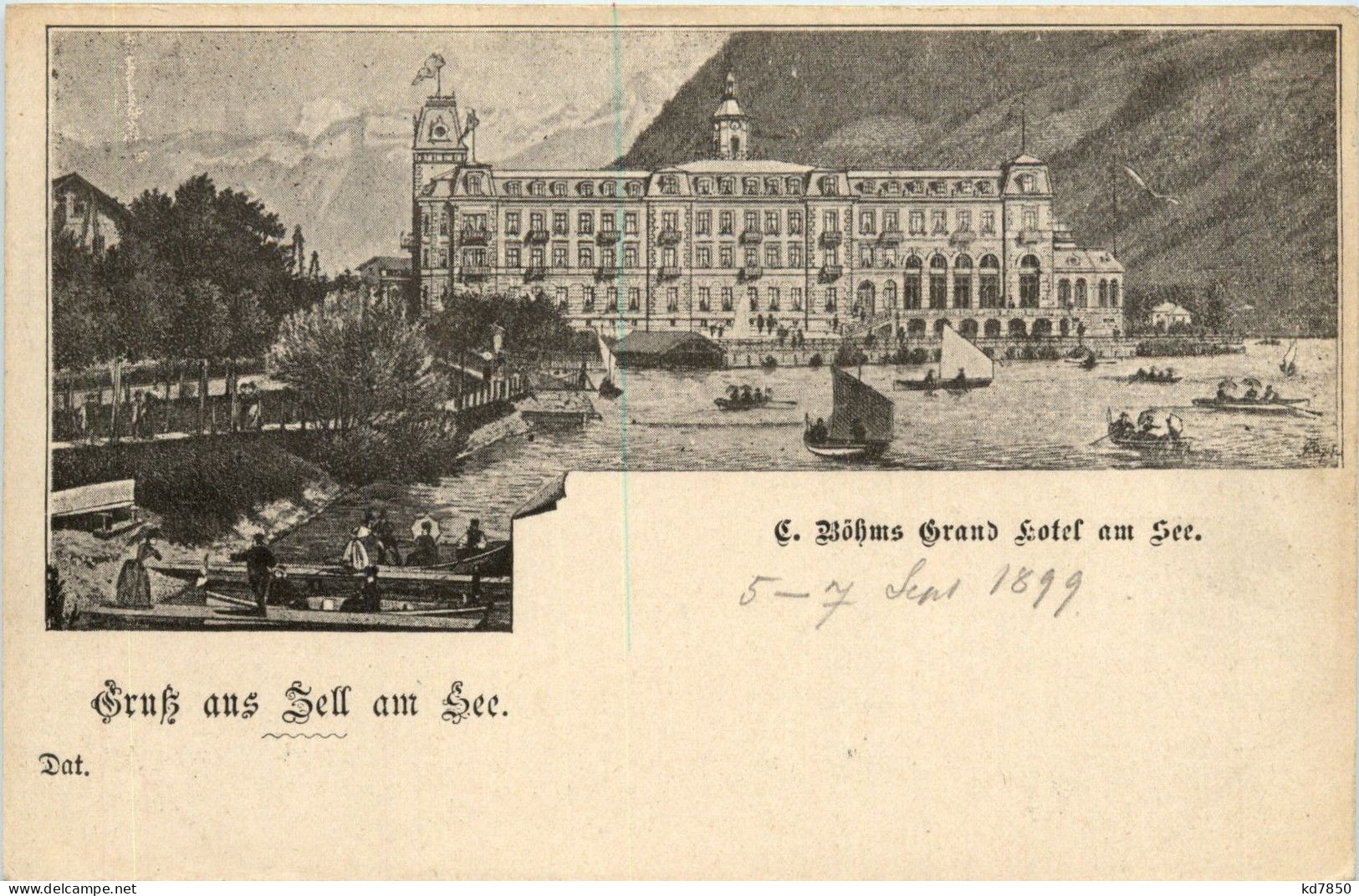 Gruss Aus Zell Am See - Böhms Grand Hotel - Other & Unclassified