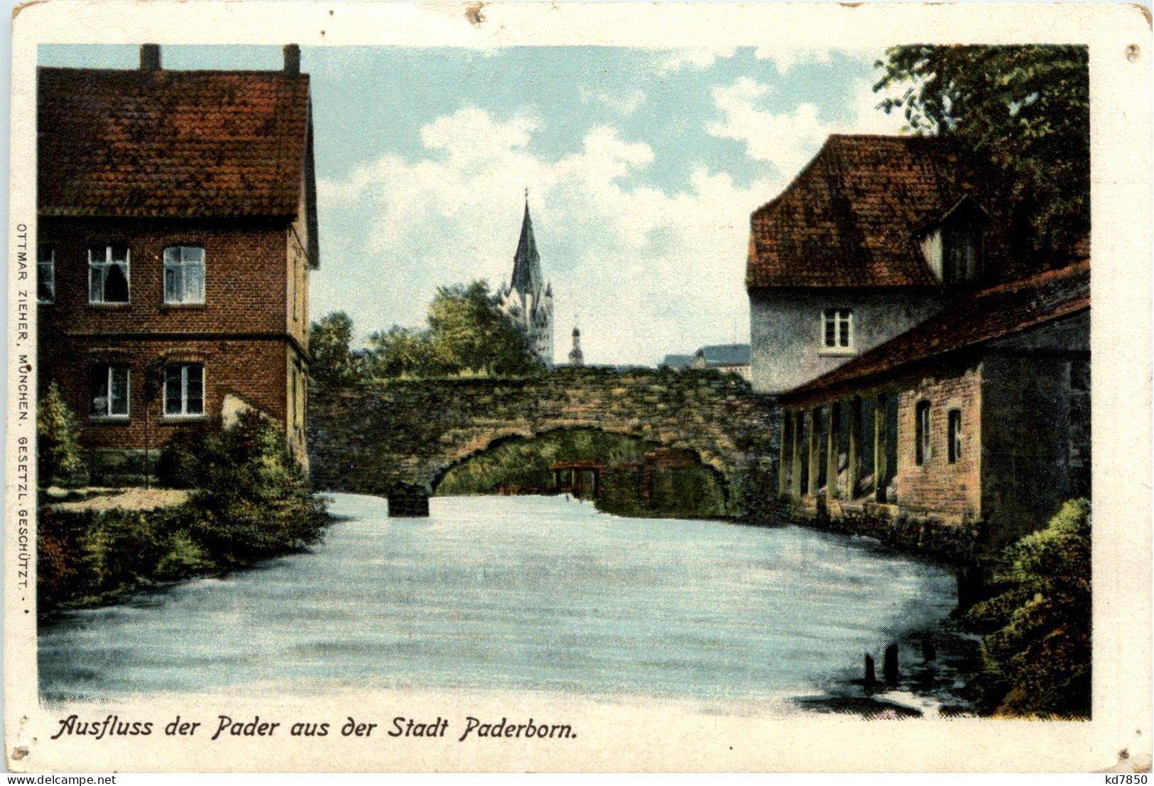 Paderborn - Ausfluss Der Pader - Paderborn