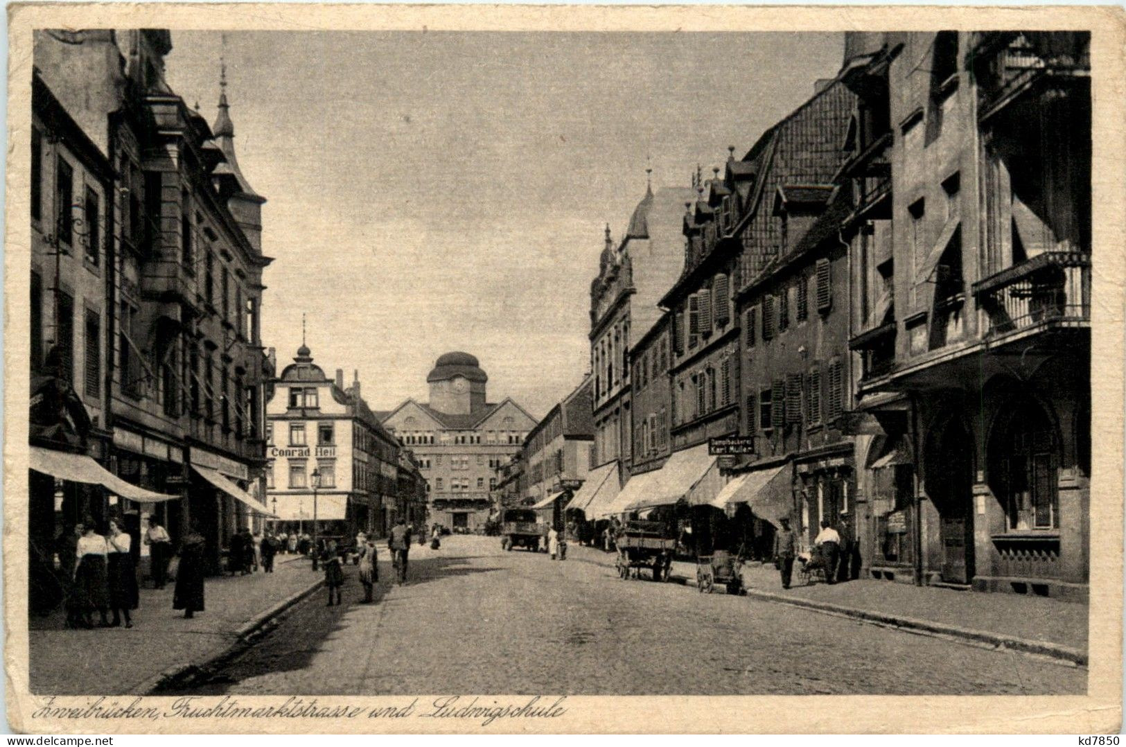 Zweibrücken - Fruchtmarkstrasse - Zweibruecken