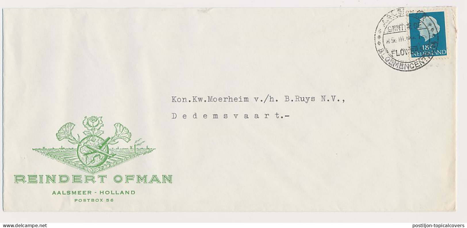 Firma Envelop Aalsmeer 1968  - Unclassified