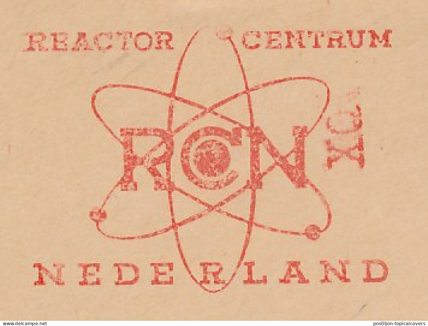 Meter Cover Netherlands 1962 Reactor Center Netherlands - The Hague - Altri & Non Classificati