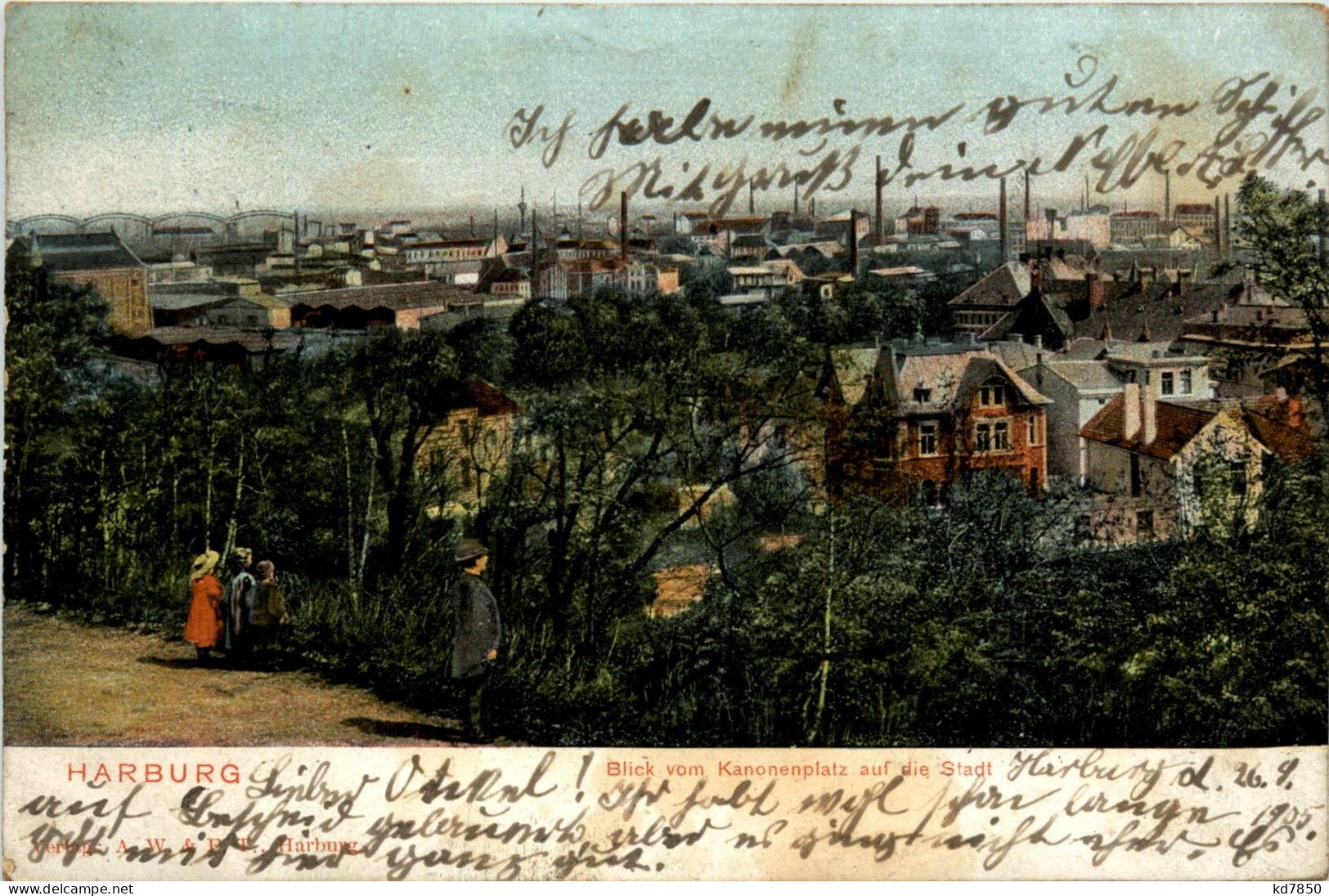 Hamburg - Blick Vom Kanonenplatz Auf Die Stadt - Sonstige & Ohne Zuordnung