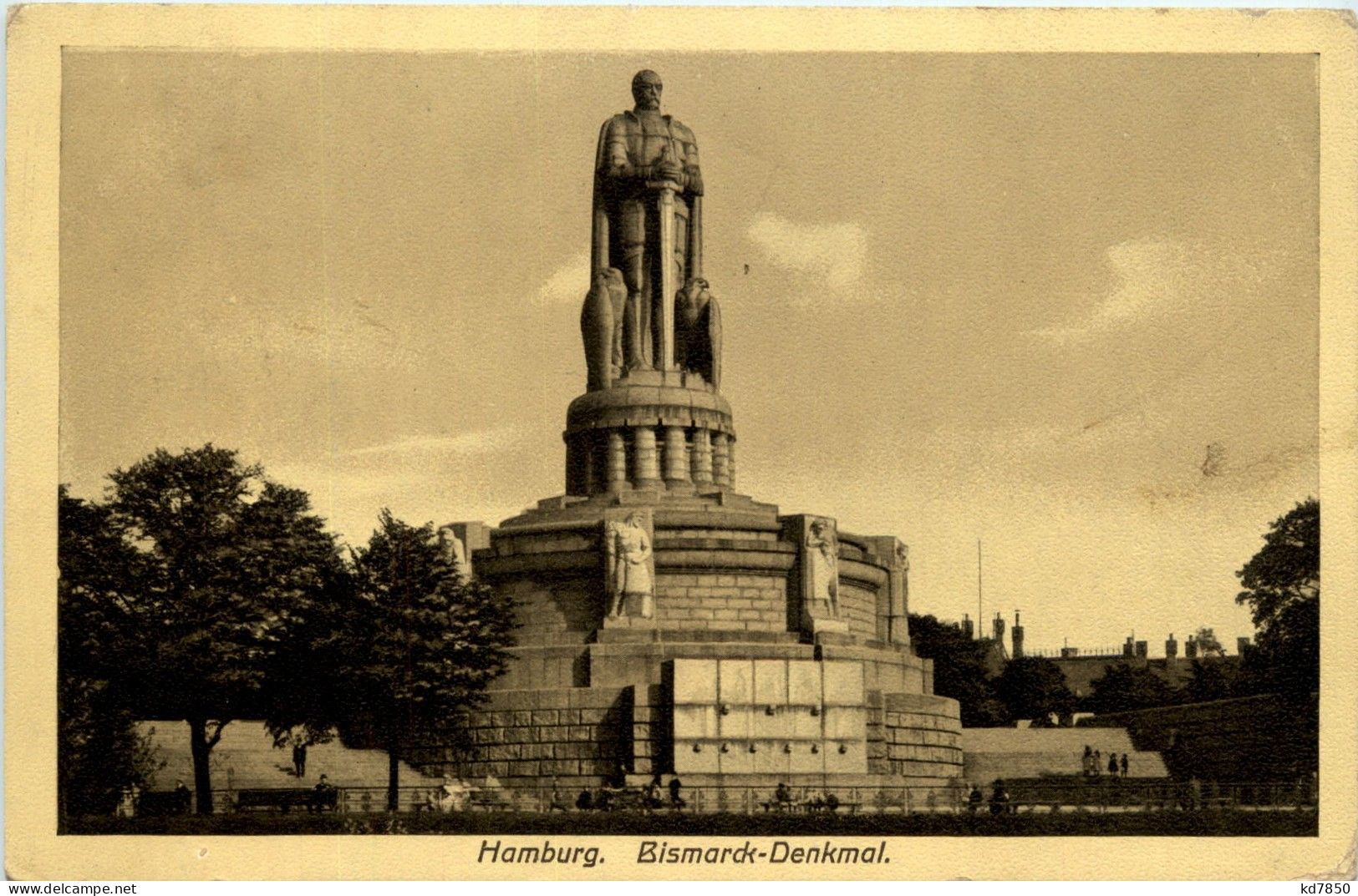 Hamburg - Bismarckdenkmal - Altri & Non Classificati