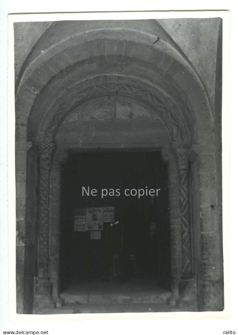 PARAY-LE-MONIAL Vers 1960 La Basilique Photo 20 X 14 Cm Saône Et Loire - Plaatsen