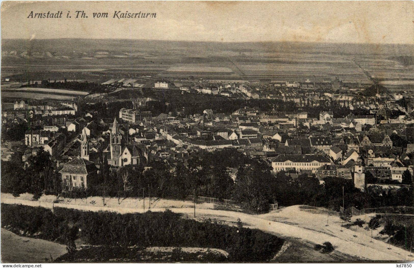 Arnstadt/Thür. - Vom Kaiserturm - Arnstadt