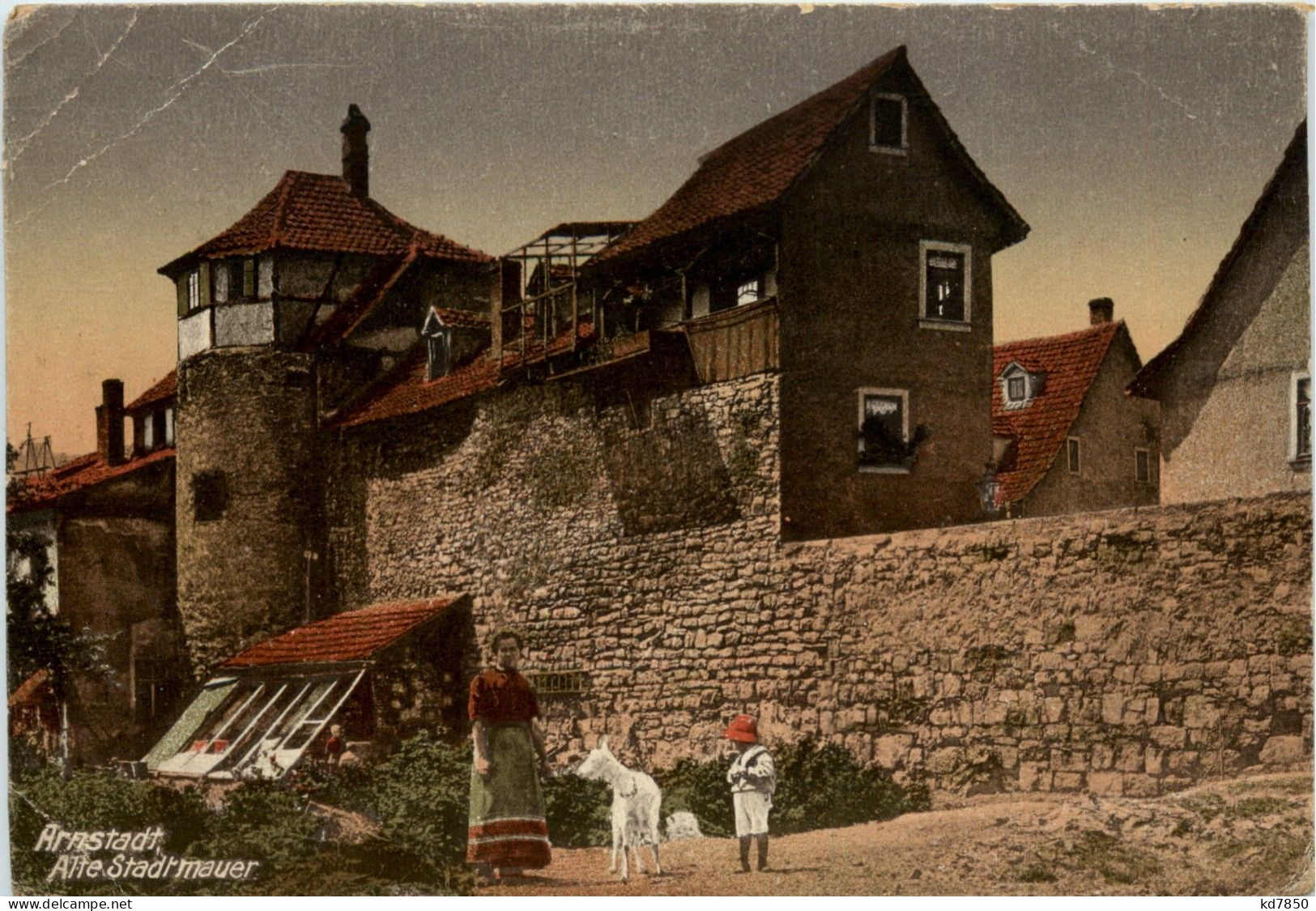 Arnstadt/Thür. - Alte Stadtmauer - Arnstadt