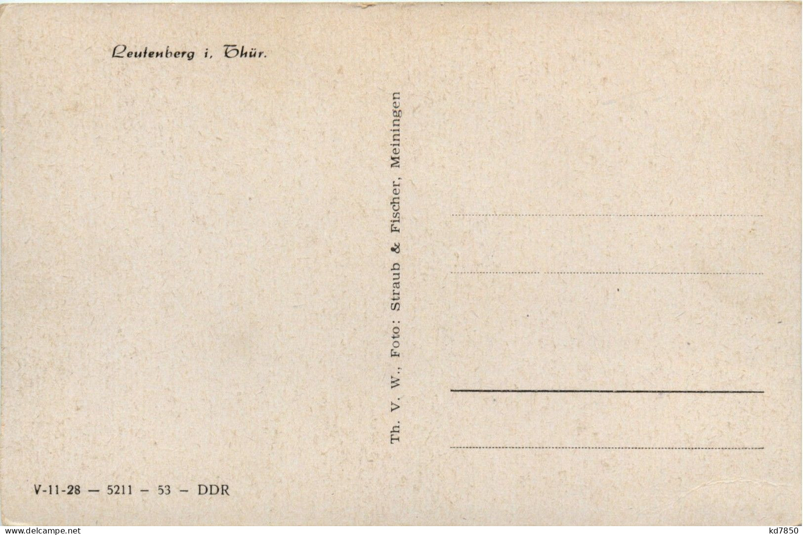 Leutenberg/Thür. - - Leutenberg