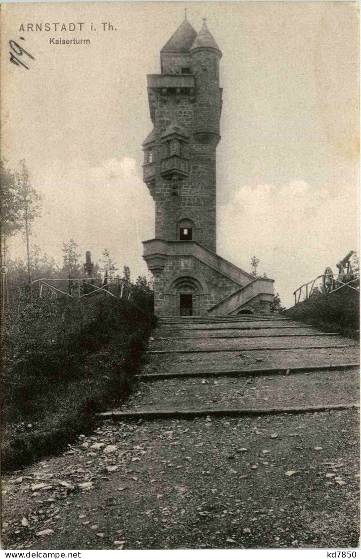 Arnstadt/Thür. - Kaiserturm - Arnstadt