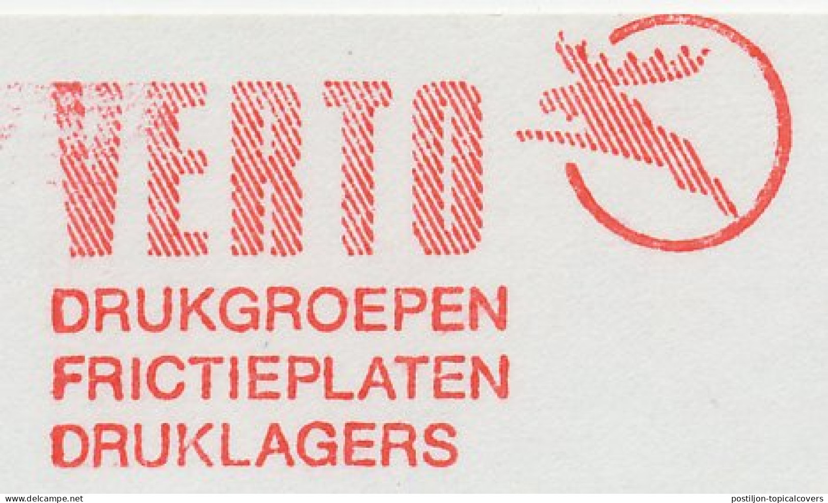 Meter Cut Netherlands 1974 Moose - Elk - Other & Unclassified