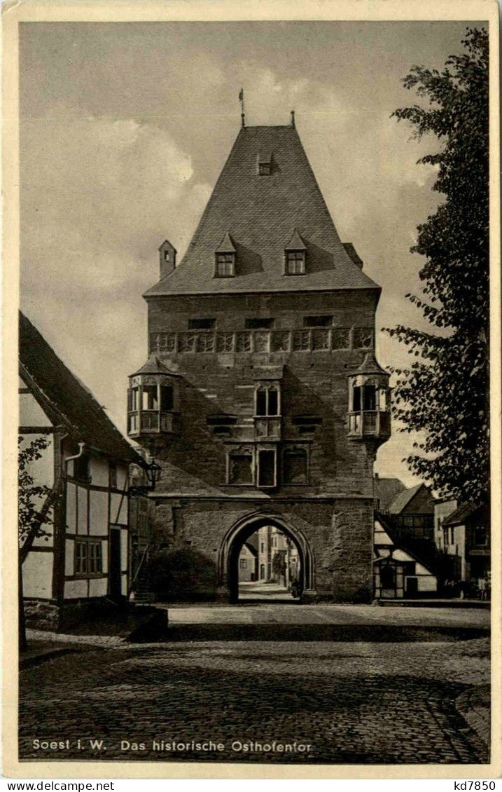 Soest - Das Historische Osthofentor - Soest