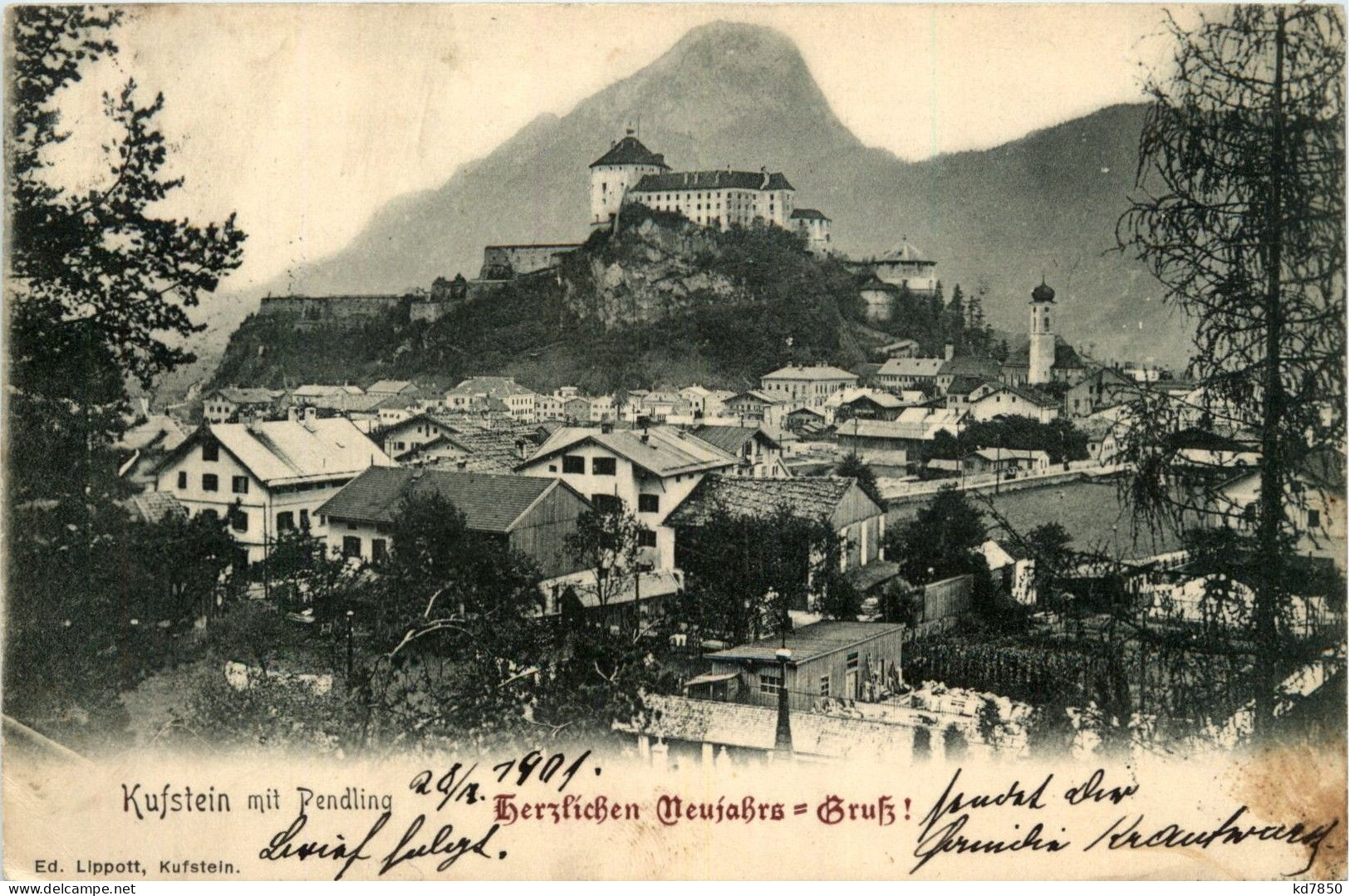 Kufstein, Kaiserbebirge Und Umgebung/Tirol - Kufstein Mit Pendling - Autres & Non Classés