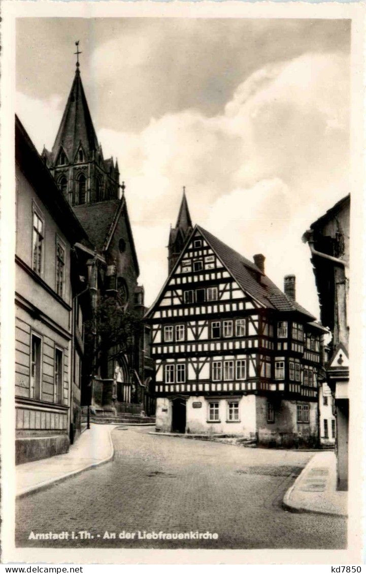 Arnstadt/Thür. - An Der Liebfrauenkirche - Arnstadt