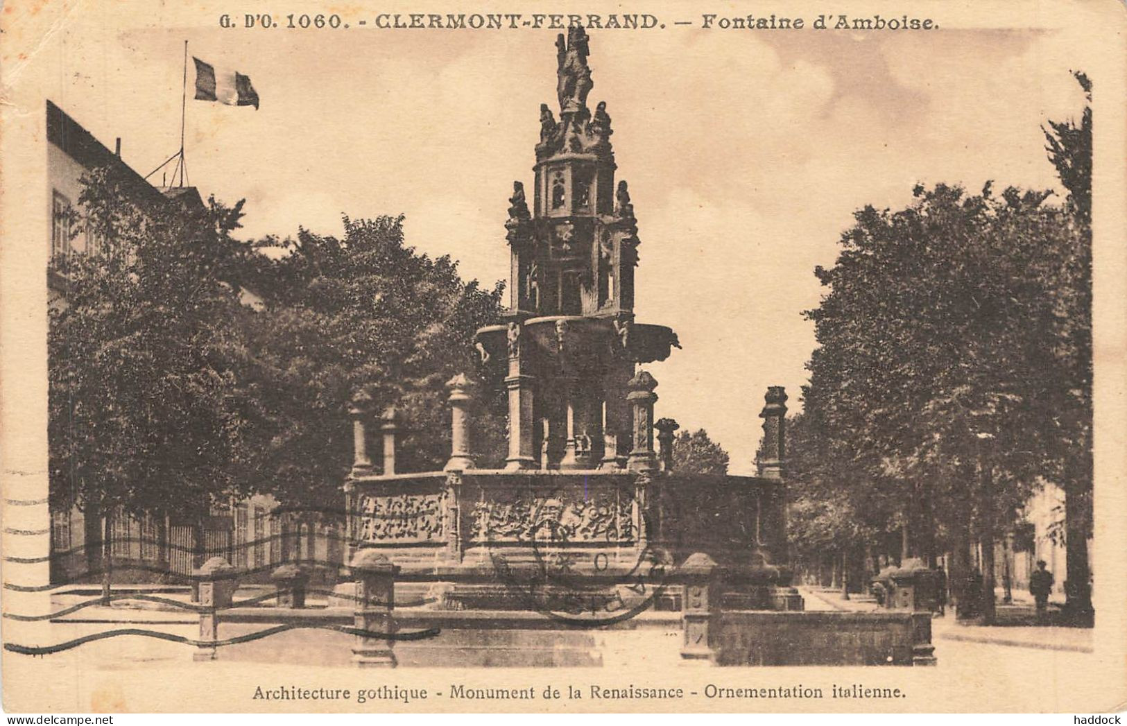 CLERMONT FERRAND : FONTAINE D'AMBOISE - Clermont Ferrand