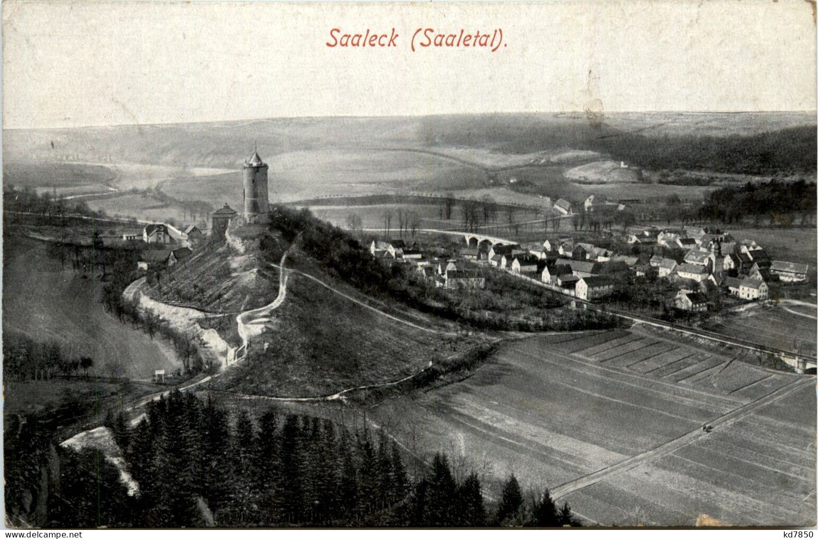 Saaleck/Sachsen-Anhalt - Rudelsburg - Altri & Non Classificati