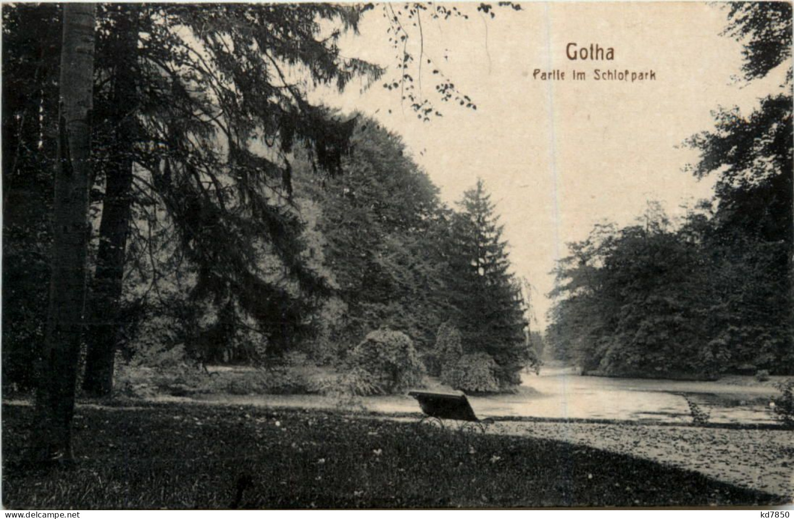 Gotha, Partie Im Schlosspark - Gotha
