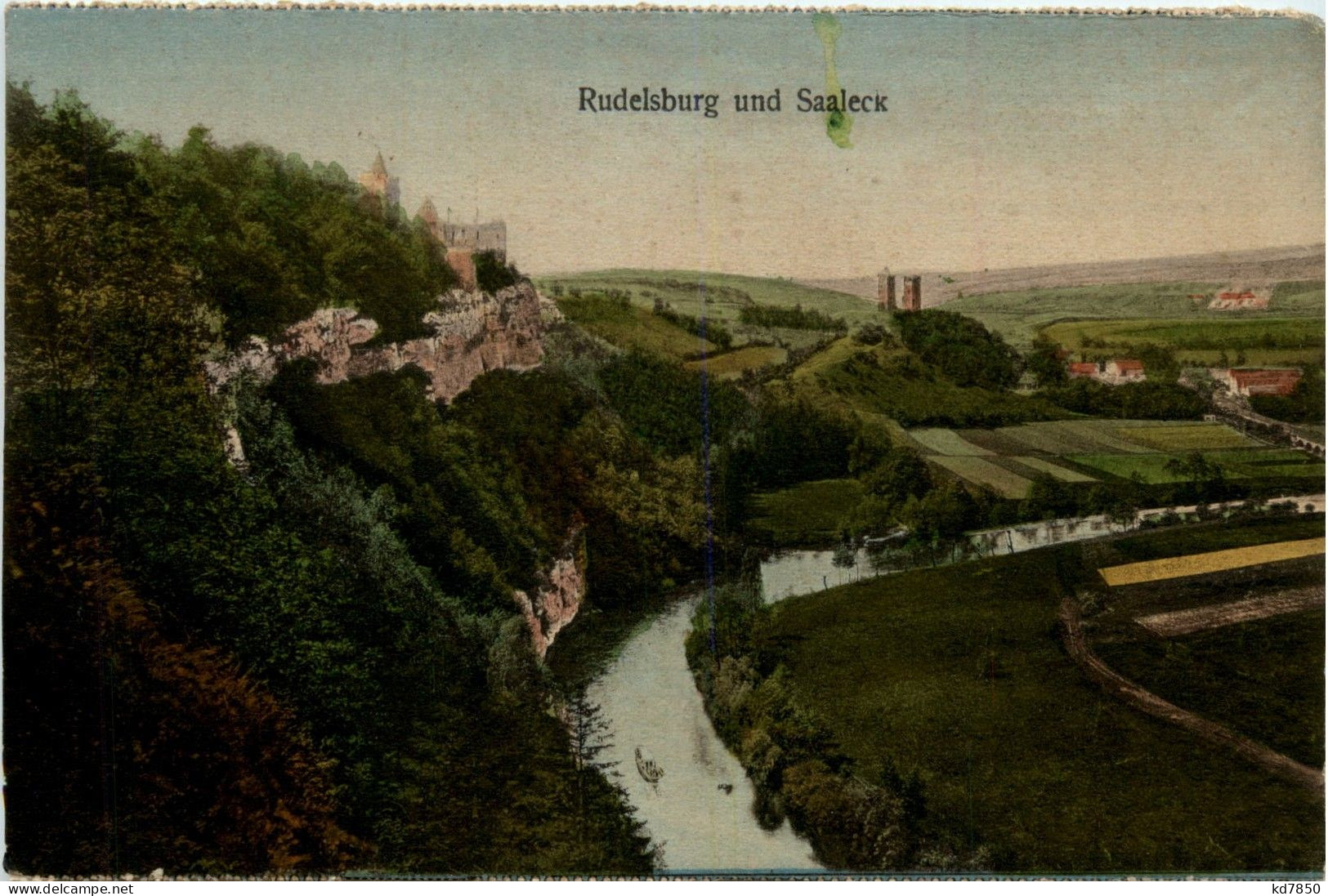 Saaleck/Sachsen-Anhalt - Rudelsburg Und Saaleck - Other & Unclassified