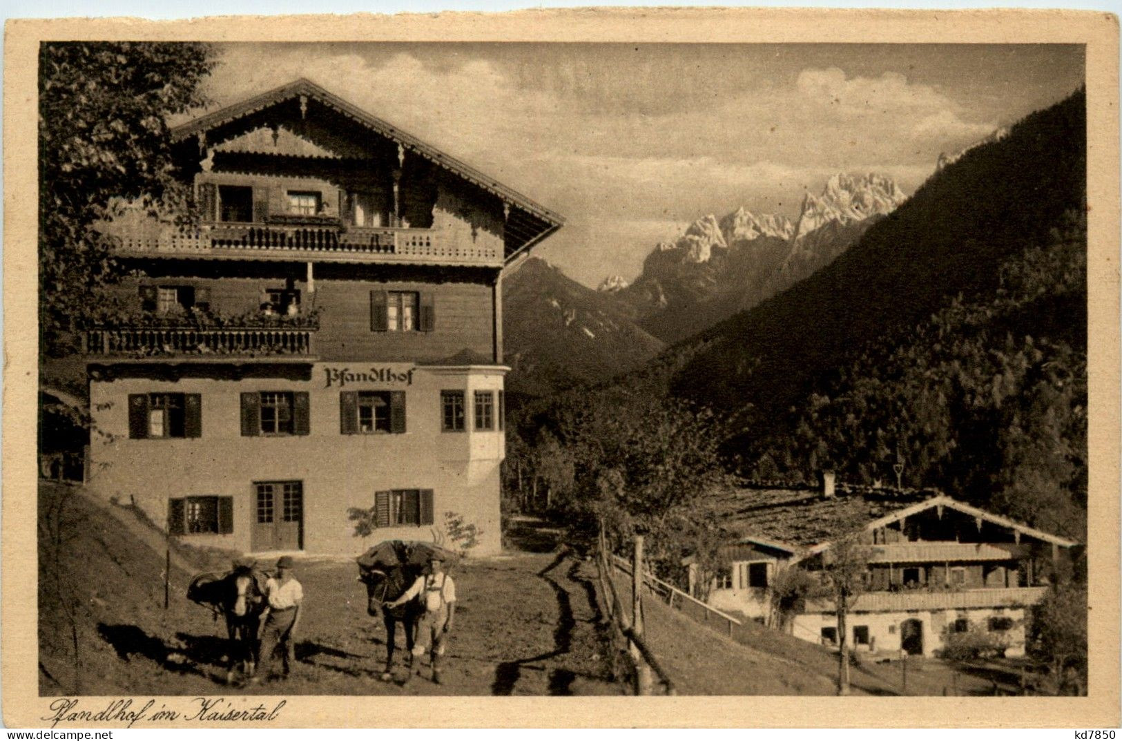 Kufstein, Kaisergebirge Und Umgebung/Tirol - Pfandlhof Im Kaisertal - Kufstein