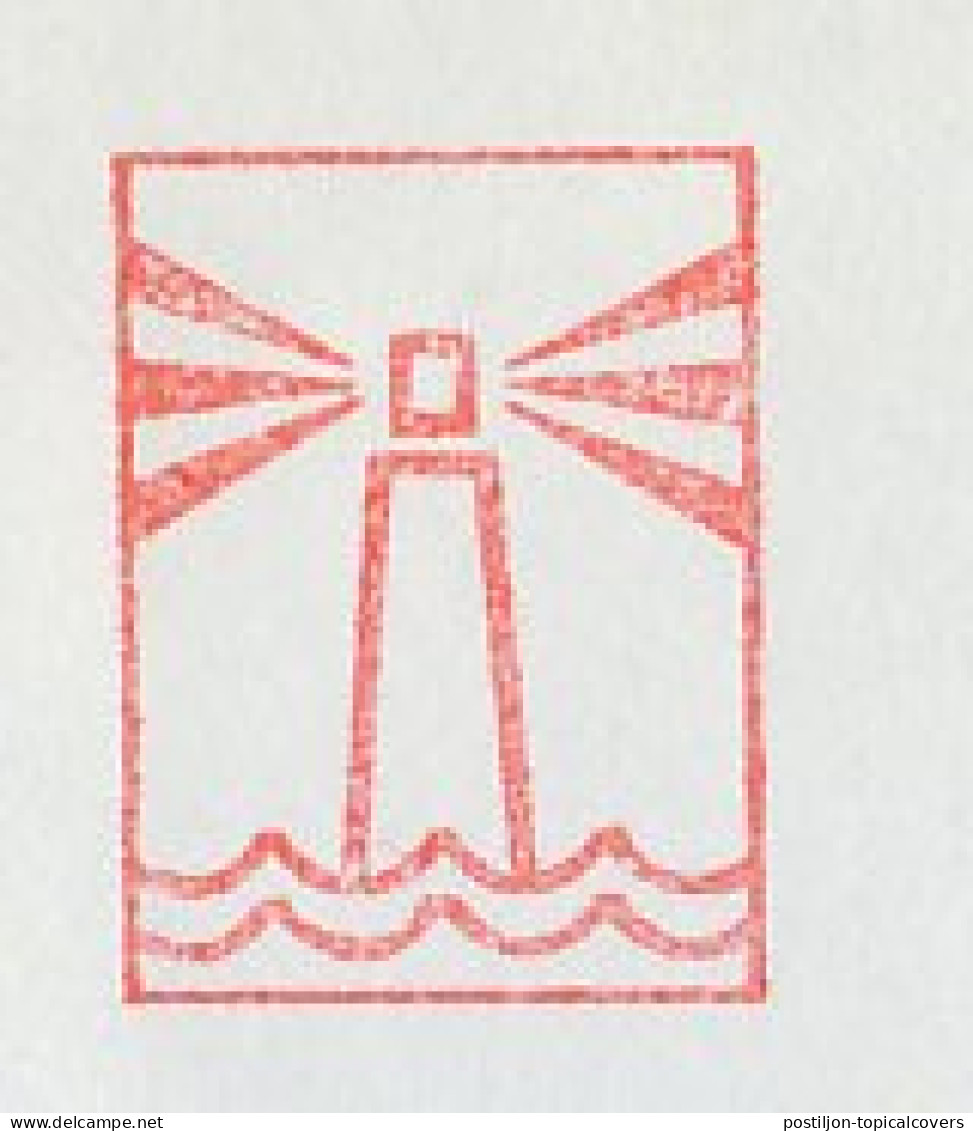 Meter Cover Netherlands 1984 Lighthouse - Faros