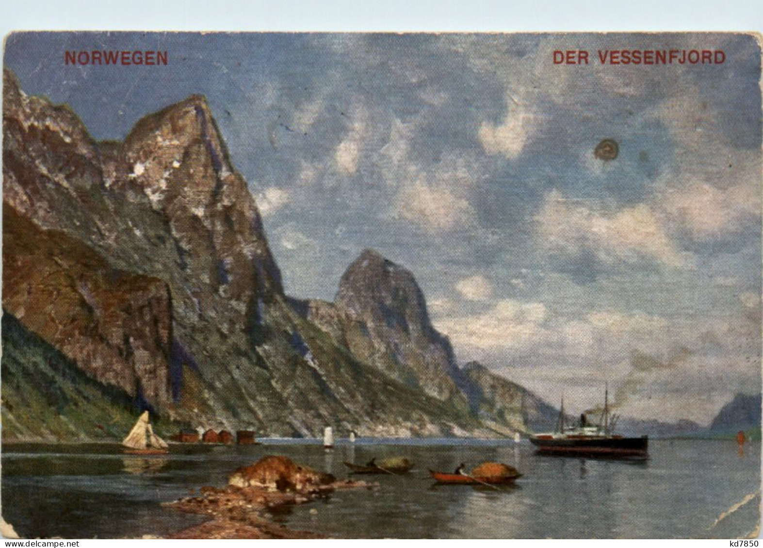Norwegen - Der Vessenfjord - Norvège