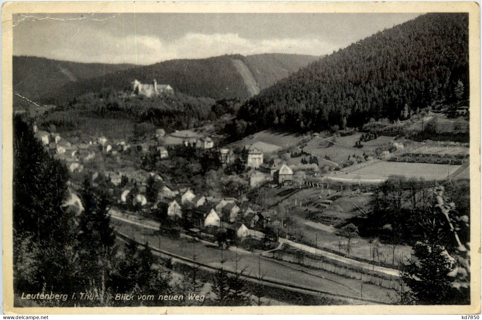 Leutenberg/Thür. - Blick Vom Neuen Weg - Leutenberg