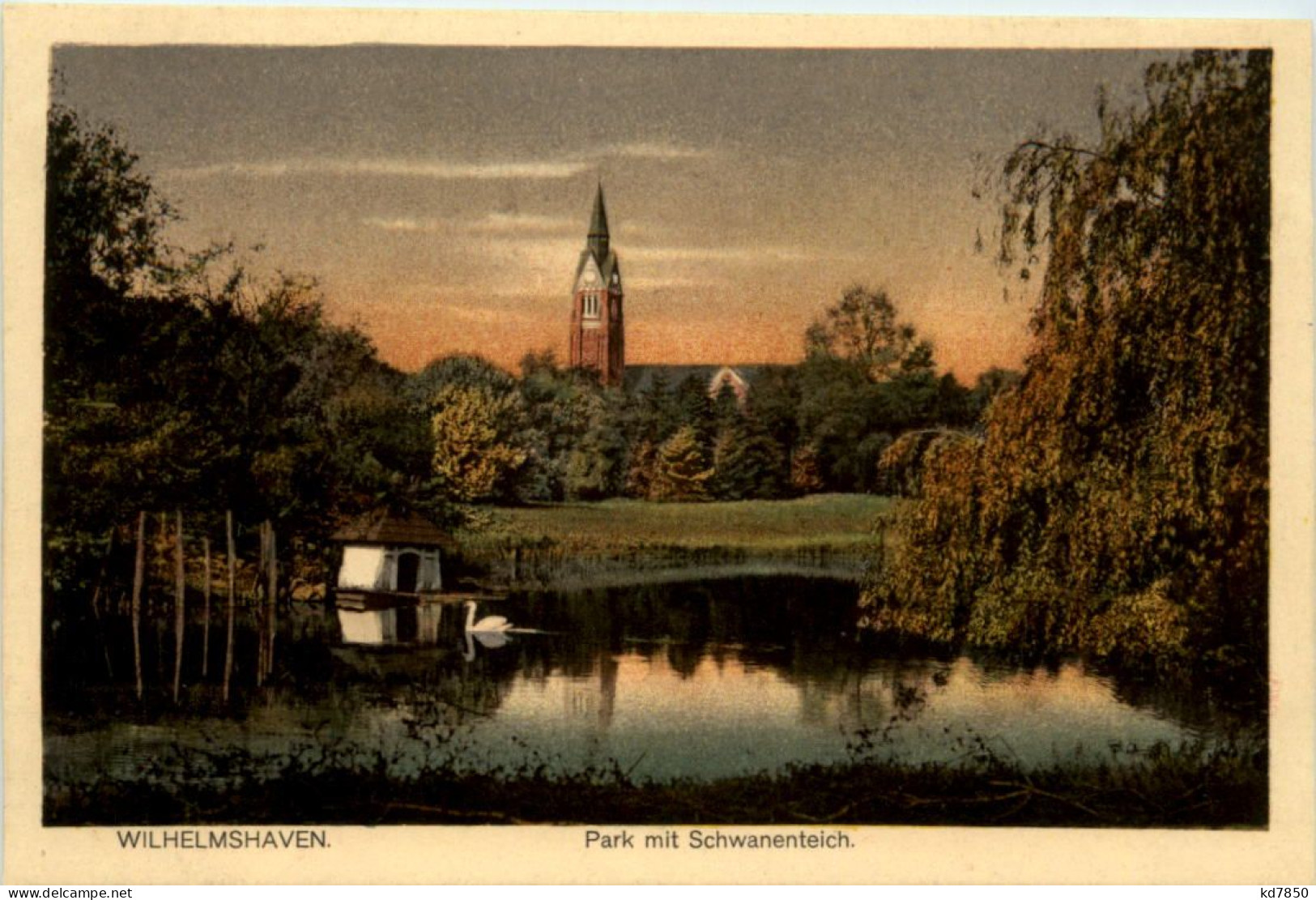 Wilhelmshaven - Park Mit Schwanenteich - Wilhelmshaven