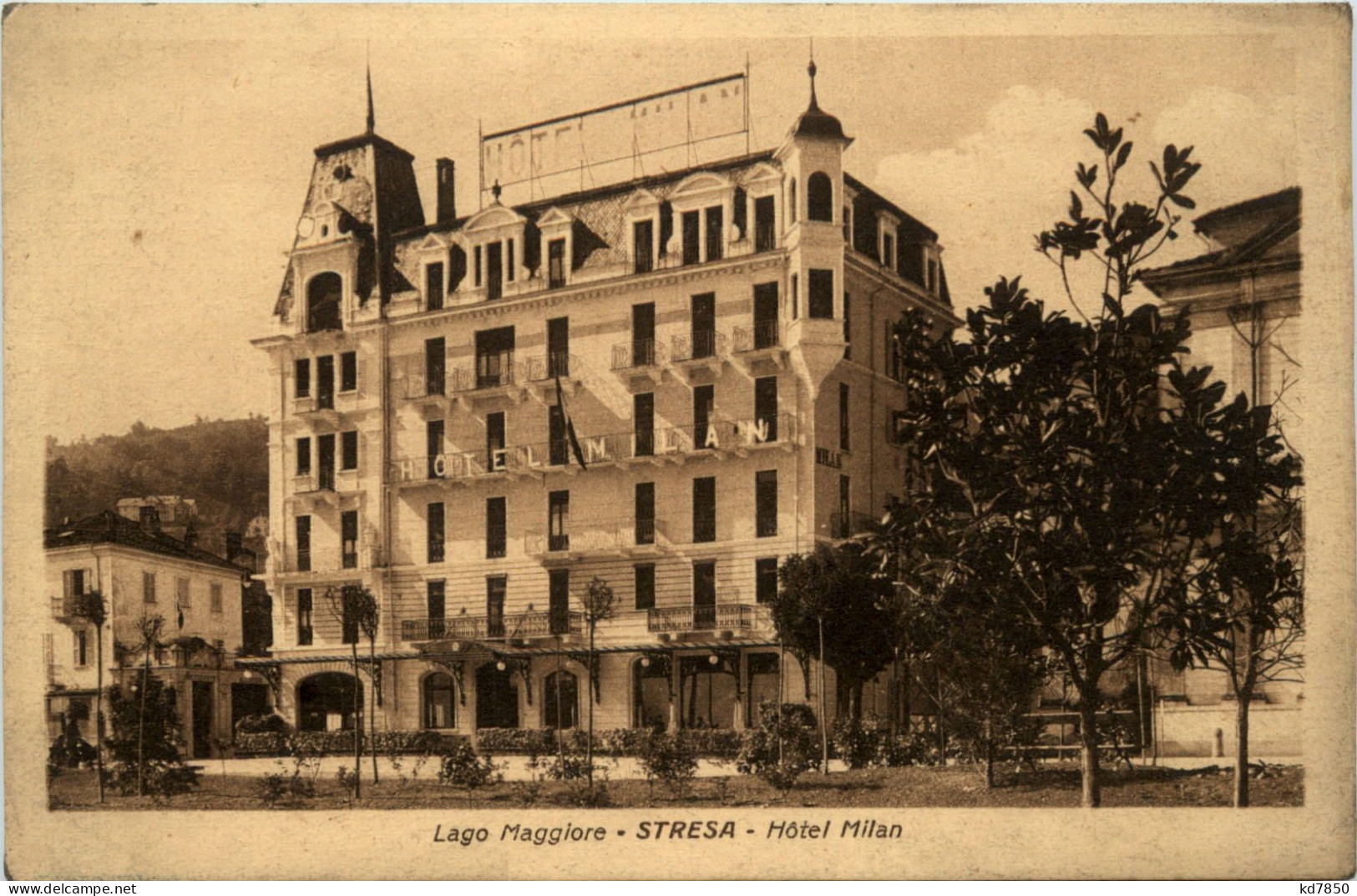 Stresa - Hotel Milan - Autres & Non Classés