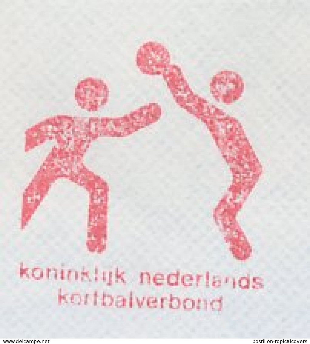 Meter Cover Netherlands 1988 Royal Dutch Korfball Association - Zeist - Other & Unclassified